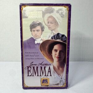 Jane Austen Emma VHS Movie 1996 A&E Home Video Kate Beckinsale Drama Vintage